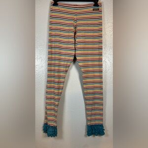 Matilda Jane Just Imagine Cassie Girl's Striped  Bennys / Leggings Size 16